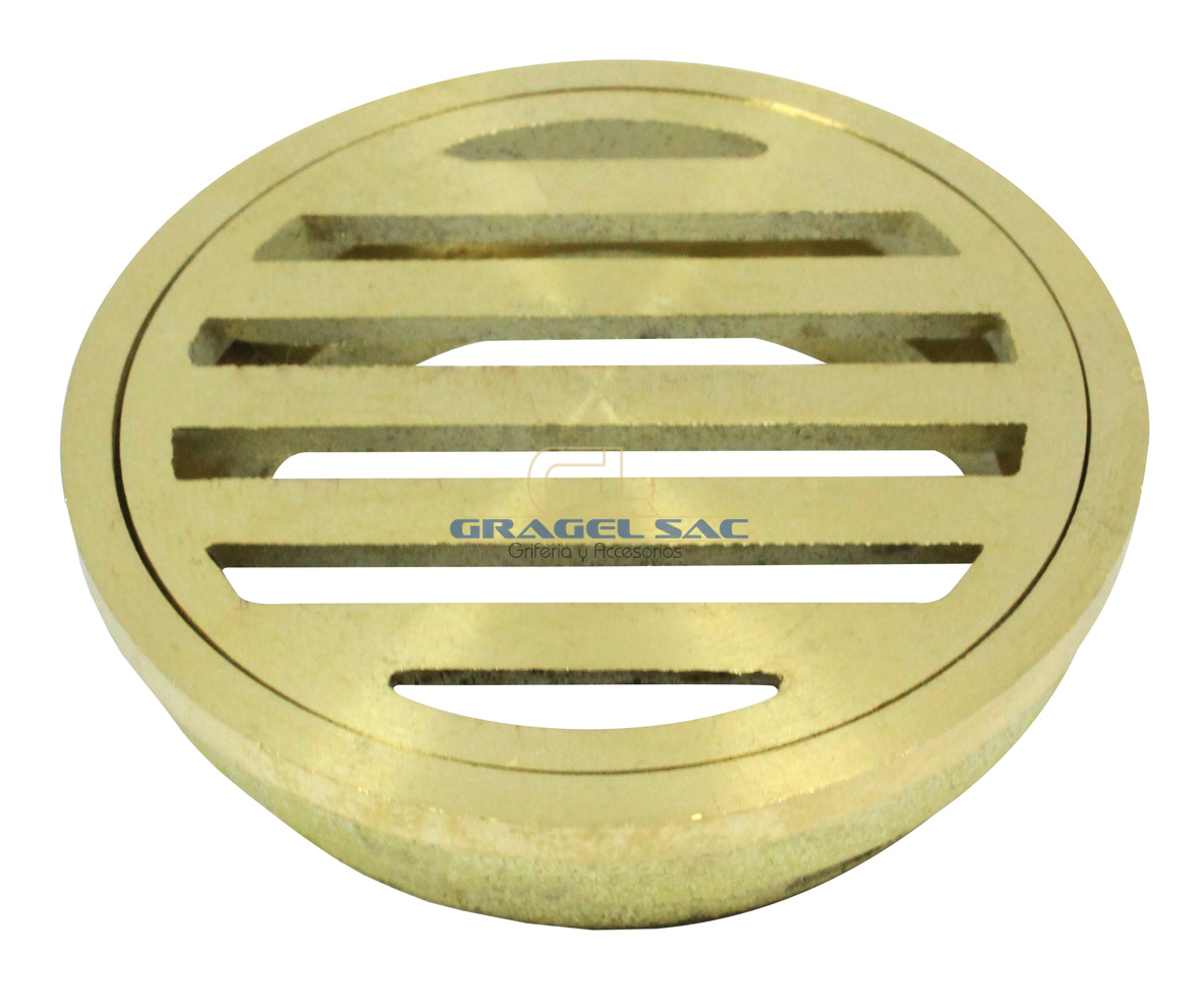 SUMIDERO DE 2″ BRONCE PESADO