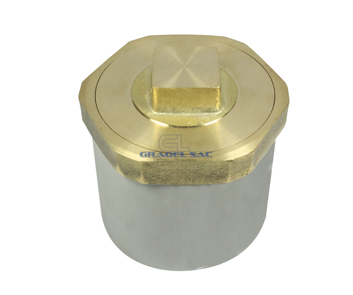 REGISTRO TIPO DADO DE 3″ PESADO BRONCE