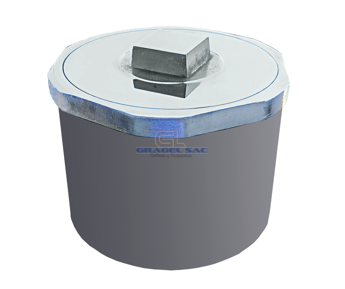 REGISTRO TIPO DADO DE 6″ PESADO CROMADO