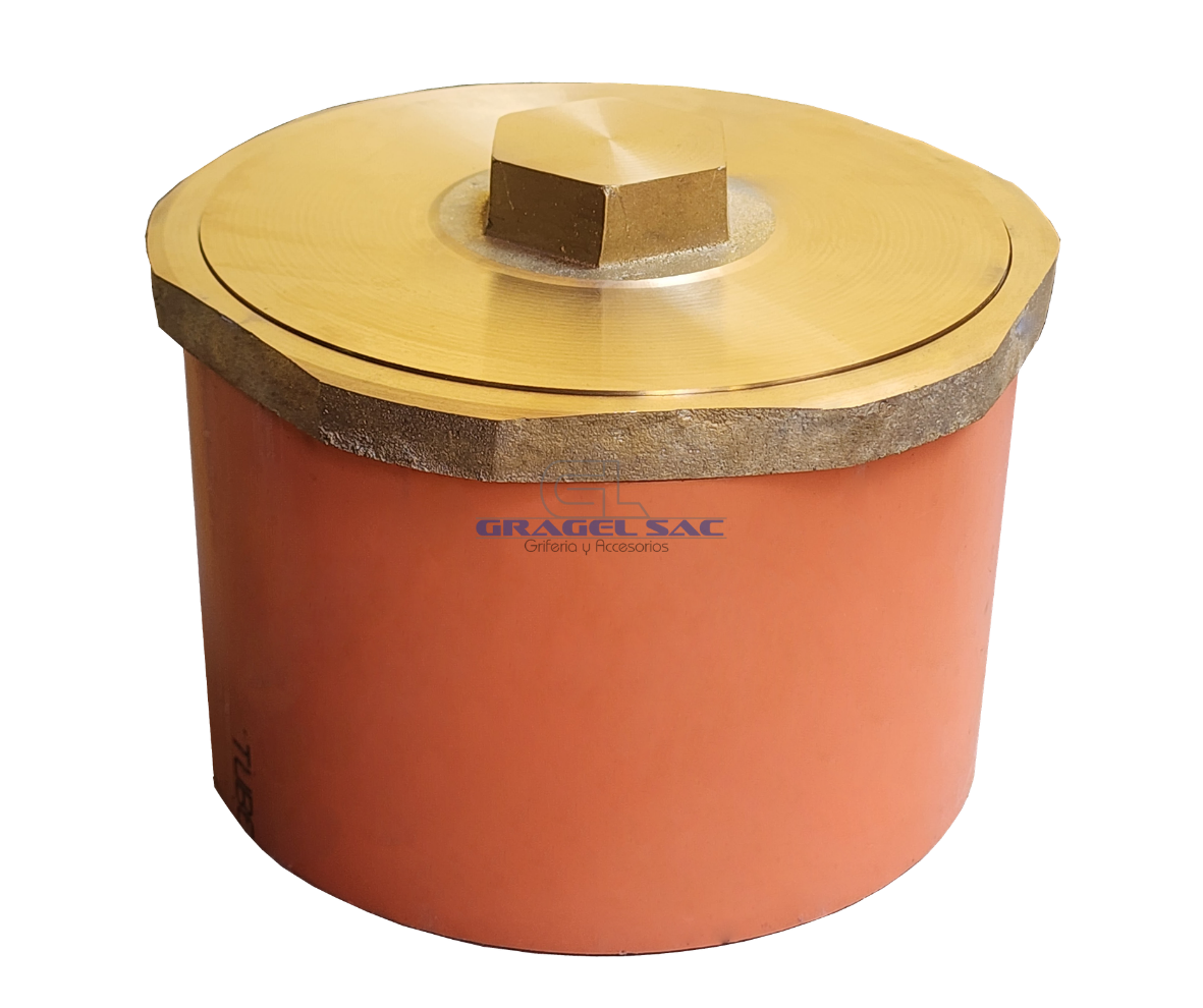 REGISTRO TIPO DADO DE 8″ PESADO BRONCE