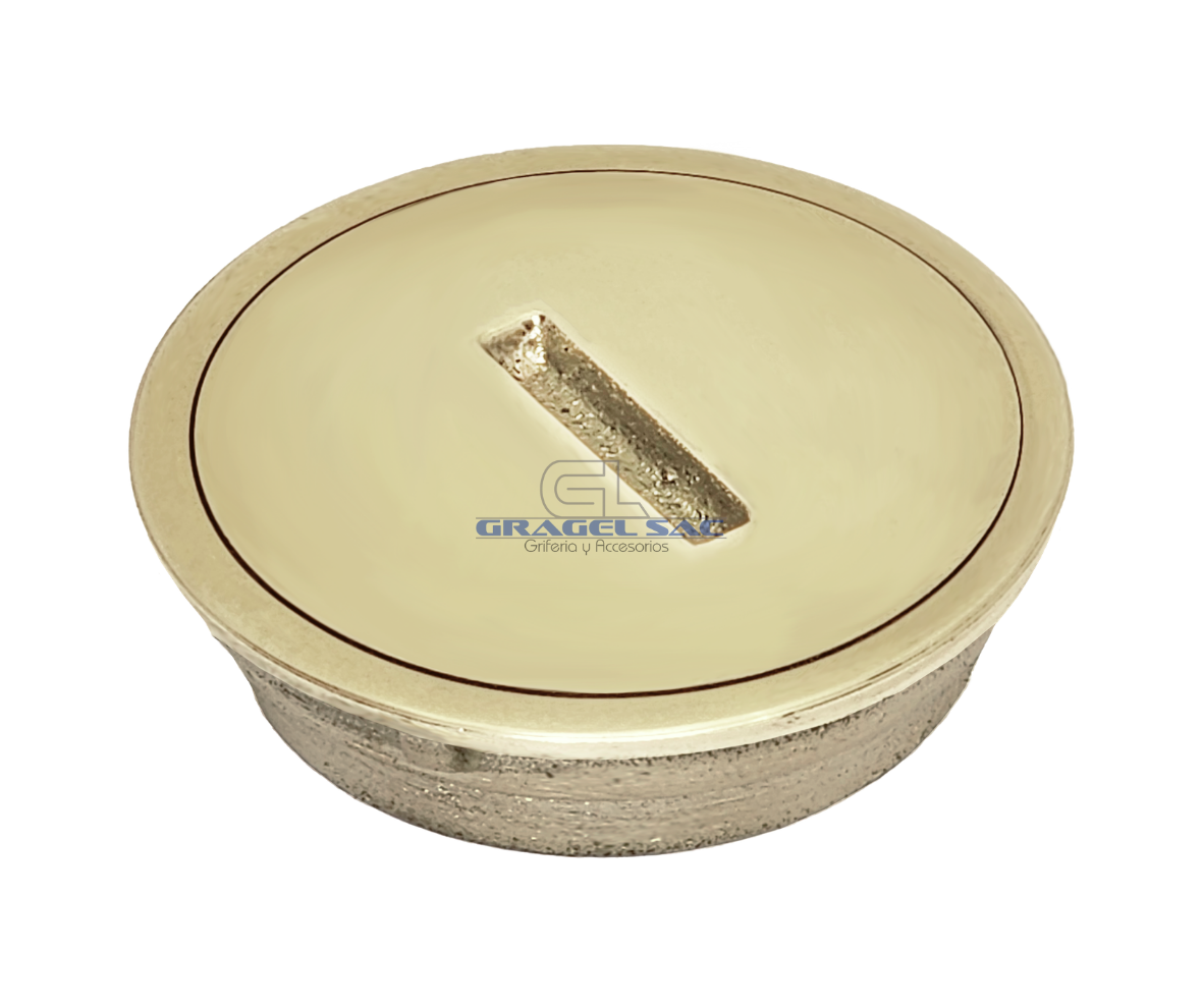 REGISTRO RANURADO DE 2″ PESADO BRONCE