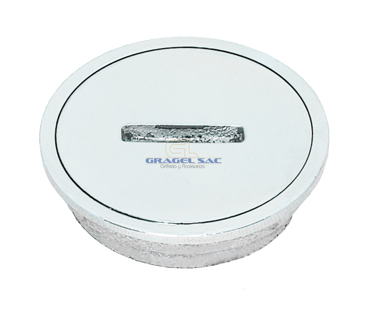 REGISTRO RANURADO DE 2″ PESADO CROMADO