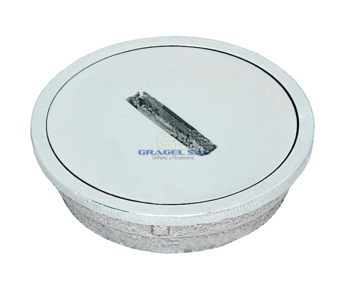 REGISTRO RANURADO DE 2″ PESADO CROMADO