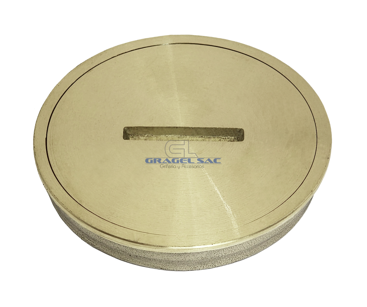 REGISTRO RANURADO DE 4″ PESADO BRONCE