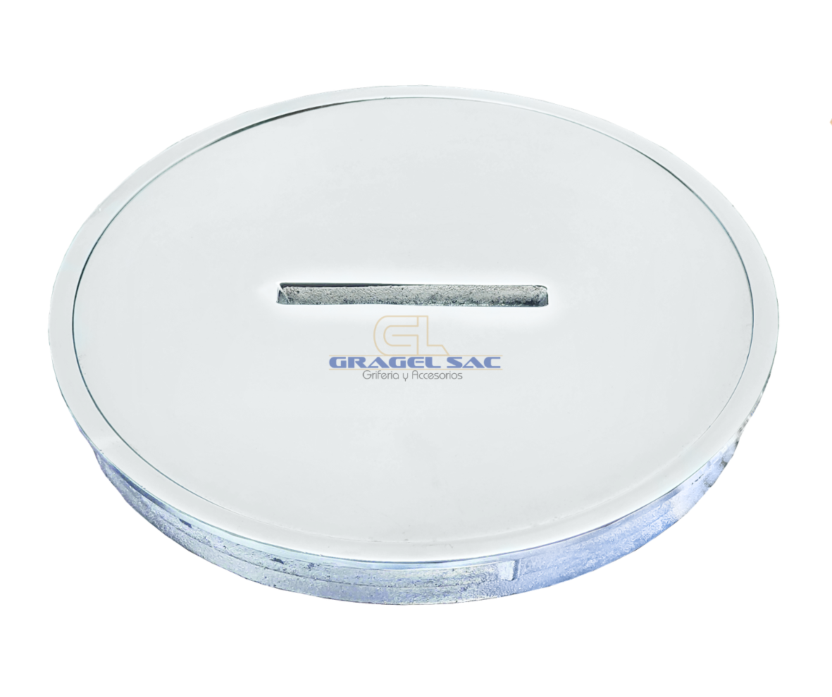 REGISTRO RANURADO DE 6″ PESADO CROMADO