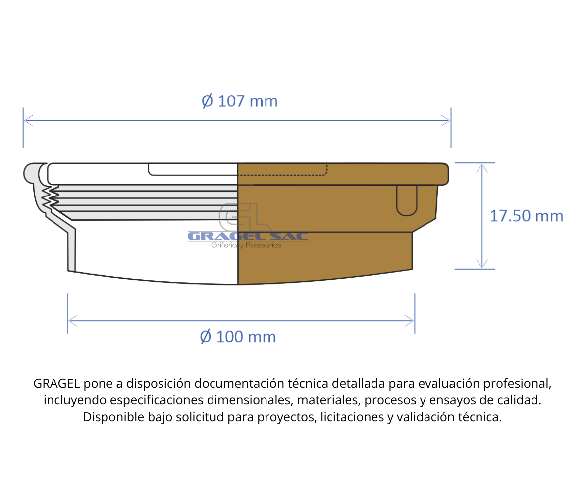REGISTRO RANURADO DE 4″ PESADO CROMADO